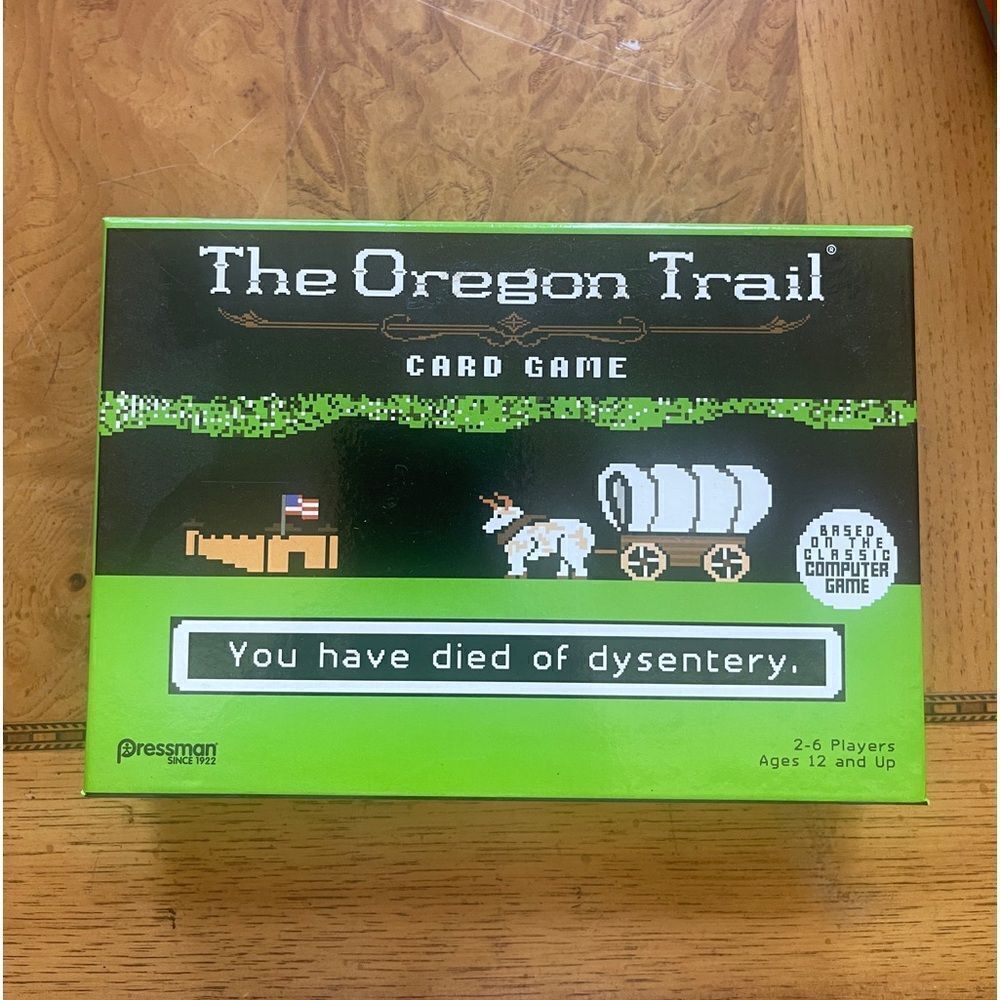 The Oregón Trail Card Game